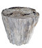 Bijzettafel - Boomstam Versteend Hout